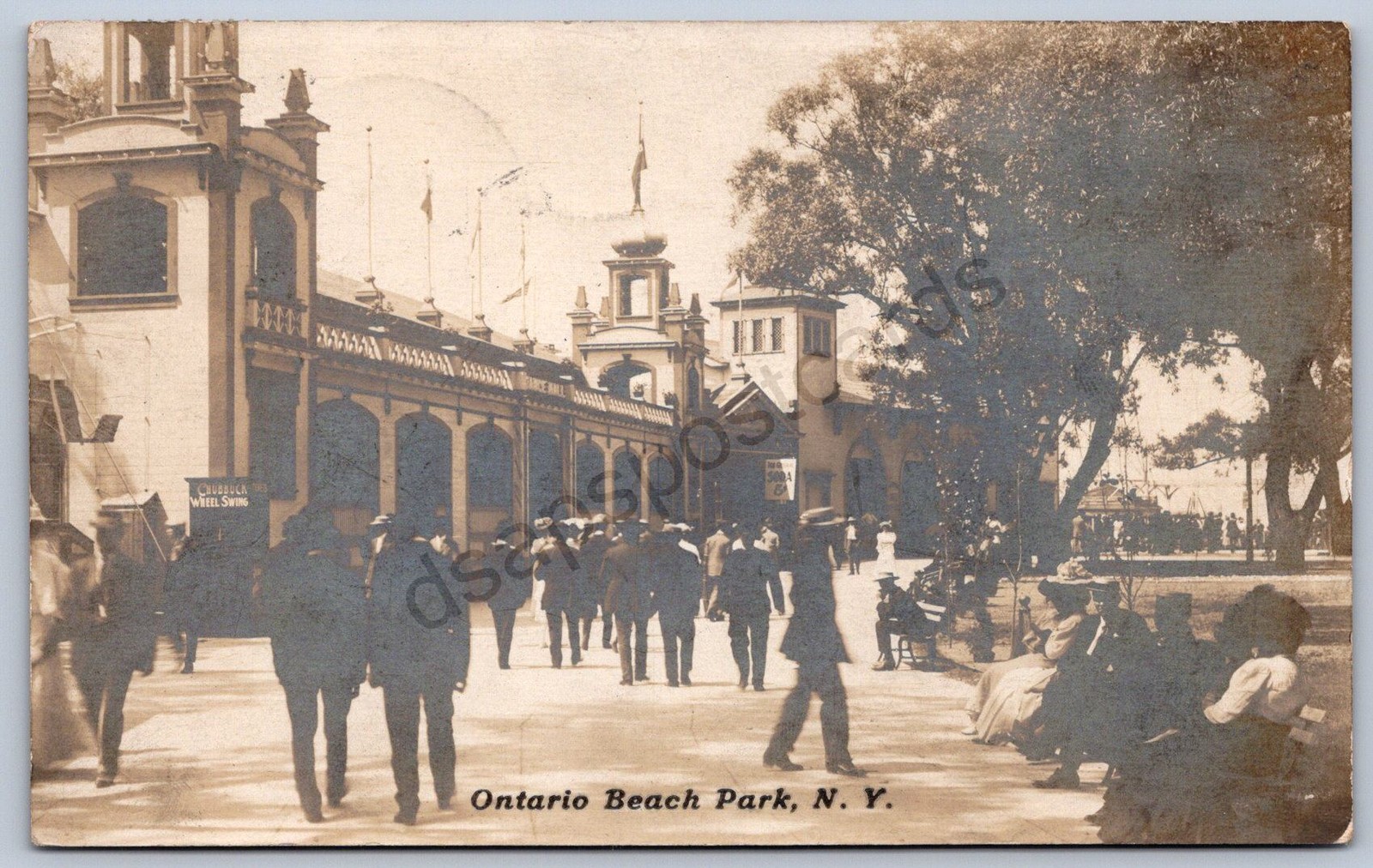 K32/ Rochester New York RPPC Postcard c1910 Ontario Beach Park Dance Hall 659 K32/ Rochester New York RPPC Postcard c1910 Ontario Beach Park Dance Hall 659