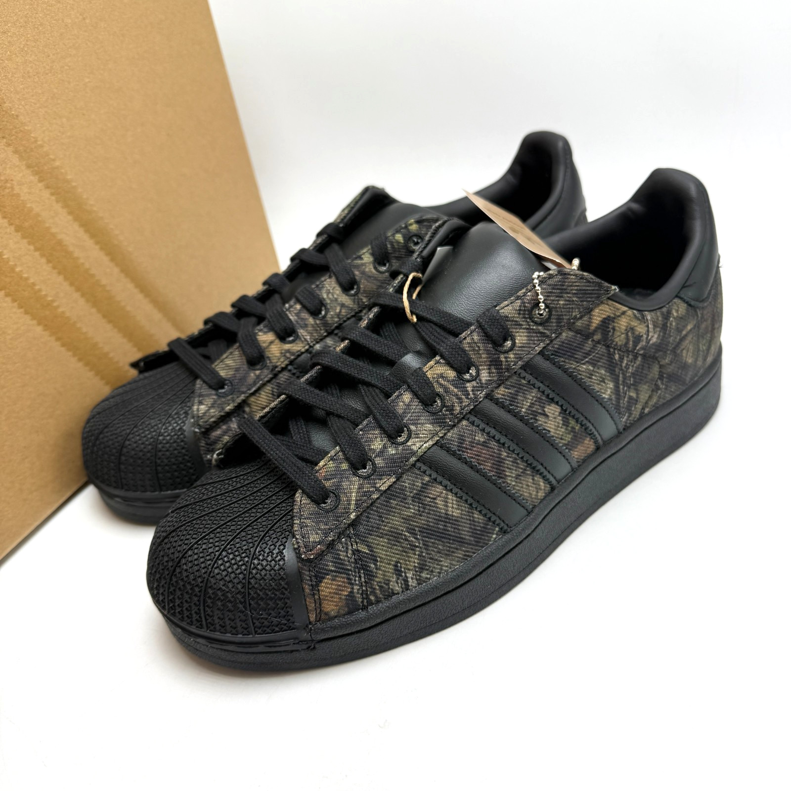 ADIDAS Superstar II Mossy Core Black KK2750 Men\'s sz 9-12 ADIDAS Superstar II Mossy Core Black KK2750 Men\'s sz 9-12