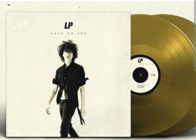 LOST ON YOU NEW Sealed Double Vinyl Opaque Gold( MINT)