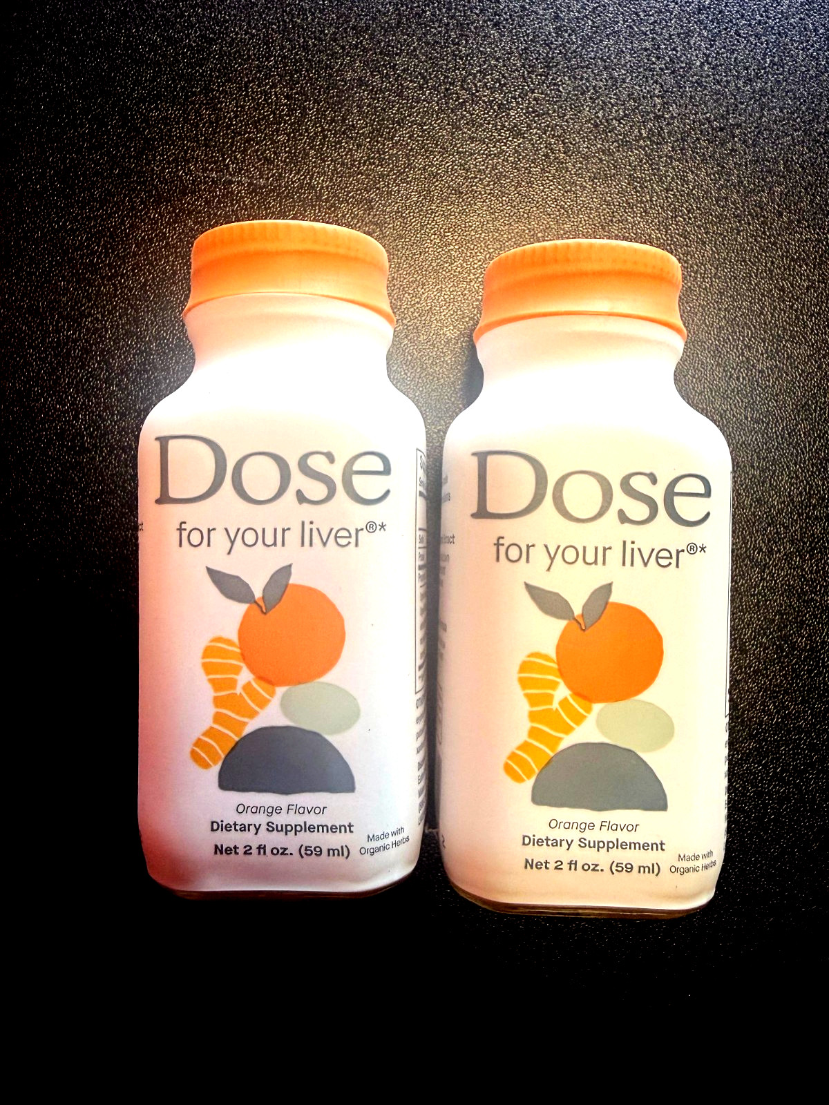 Dose for your Liver Daily Liquid Dietary Supplement 2 oz PACK 2