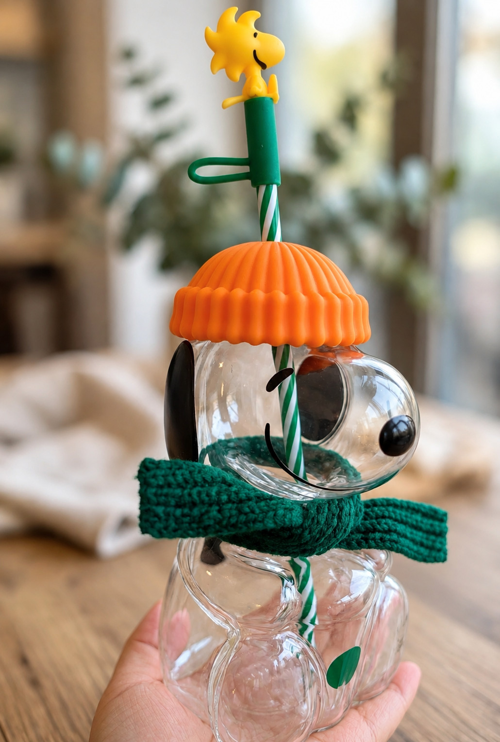 SO HOT TREND 2026 The Snoopy x Starbucks Glass Cold Cup (Pre-Order Check Note)