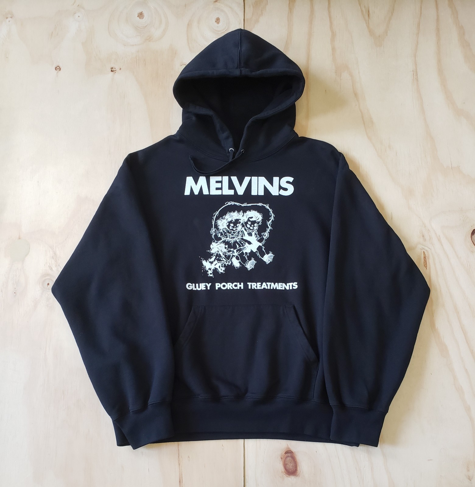 Supreme 2024 Melvins Gluey Porch Treatments Hoodie Black Men\'s Size M Supreme 2024 Melvins Gluey Porch Treatments Hoodie Black Men\'s Size M