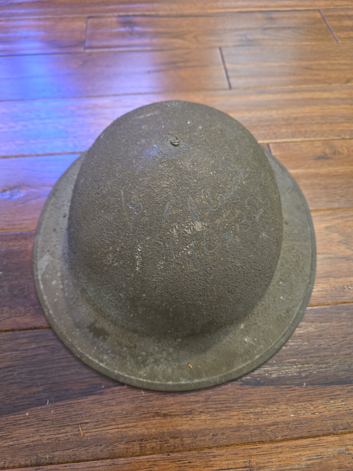 ORIGINAL VERY GOOD COMPLETE CONDITIONS WW1 US ARMY INFANTRY DOUGHBOY HELMET