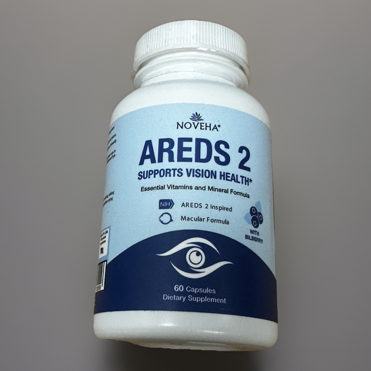 Noveha AREDS 2 Vision Eye Health Capsules 60 Vegan Non-GMO Adult Noveha AREDS 2 Vision Eye Health Capsules 60 Vegan Non-GMO Adult