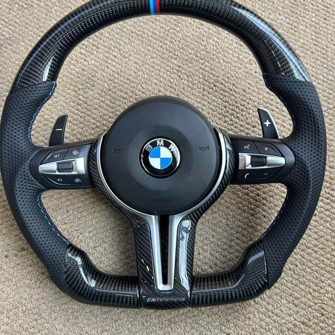 Carbon Fiber steering wheel for BMW F10 F30 F32 F36 F80 F82 M3 M4