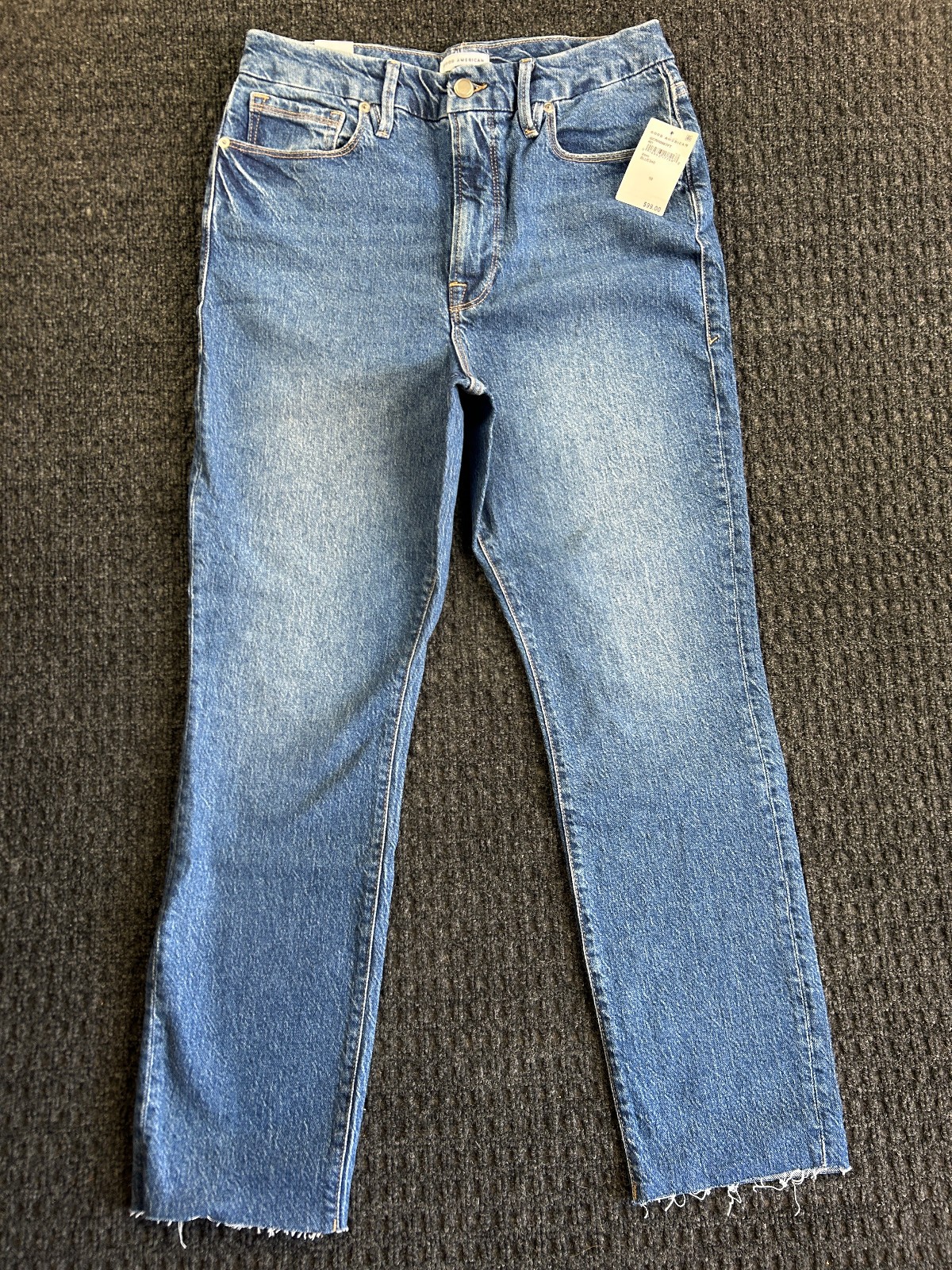 Good American Good Classic Jeans Womens 10 / 30 Slim High Rise Denim NEW FAST Good American Good Classic Jeans Womens 10 / 30 Slim High Rise Denim NEW FAST
