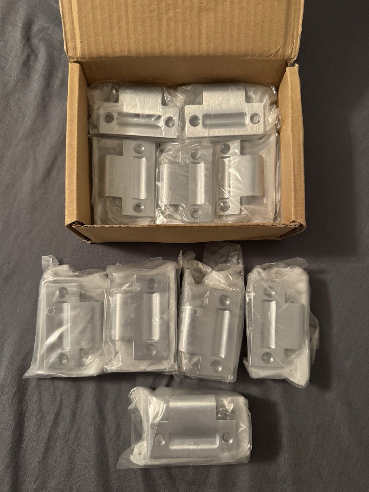Rockwood 592 US26D Heavy Duty Commercial Roller Latch Satin Chrome Case Lot 10