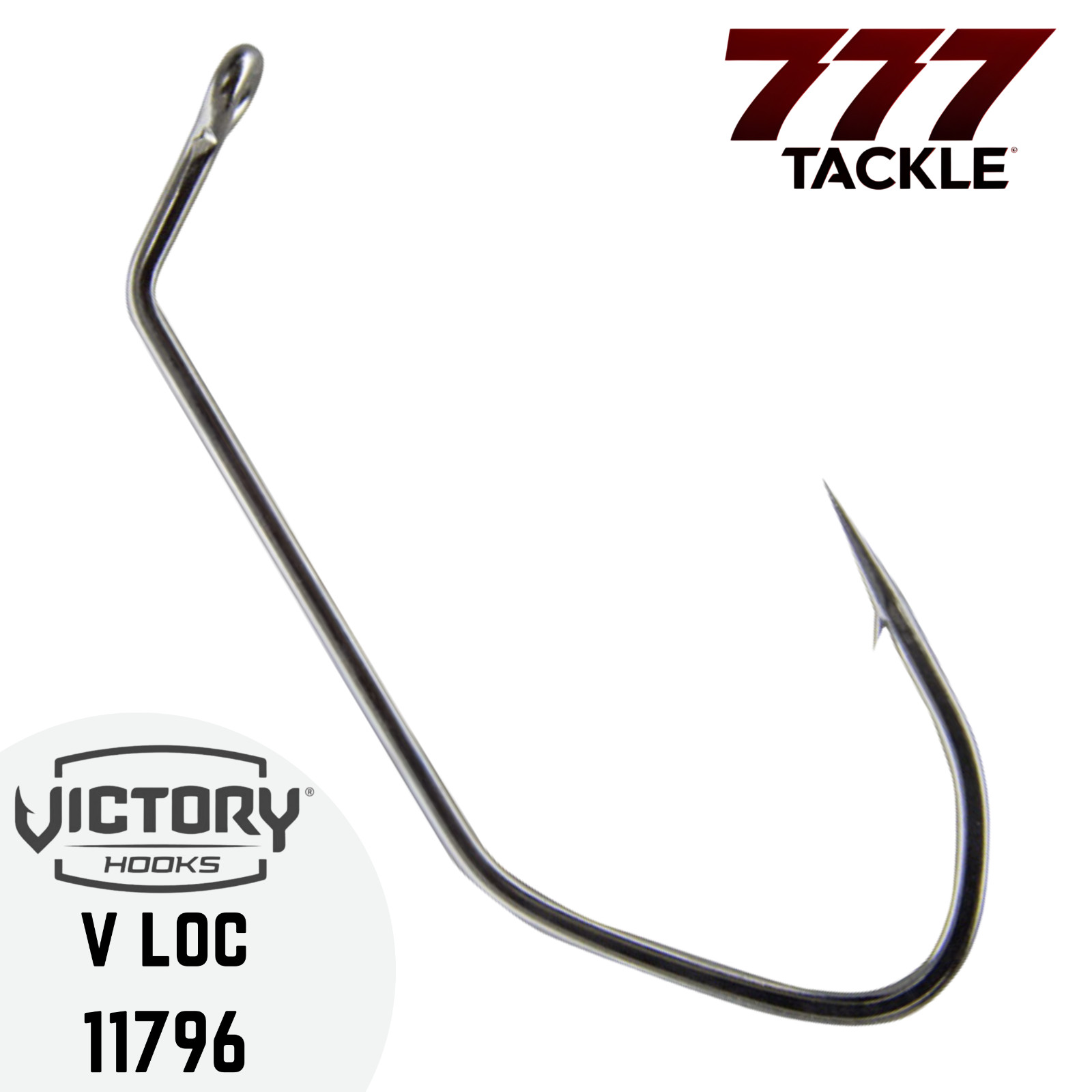 Victory Hooks 11796 V-Loc 60º Heavy Hook Compare Mustad 32796 100 or 250 Pack