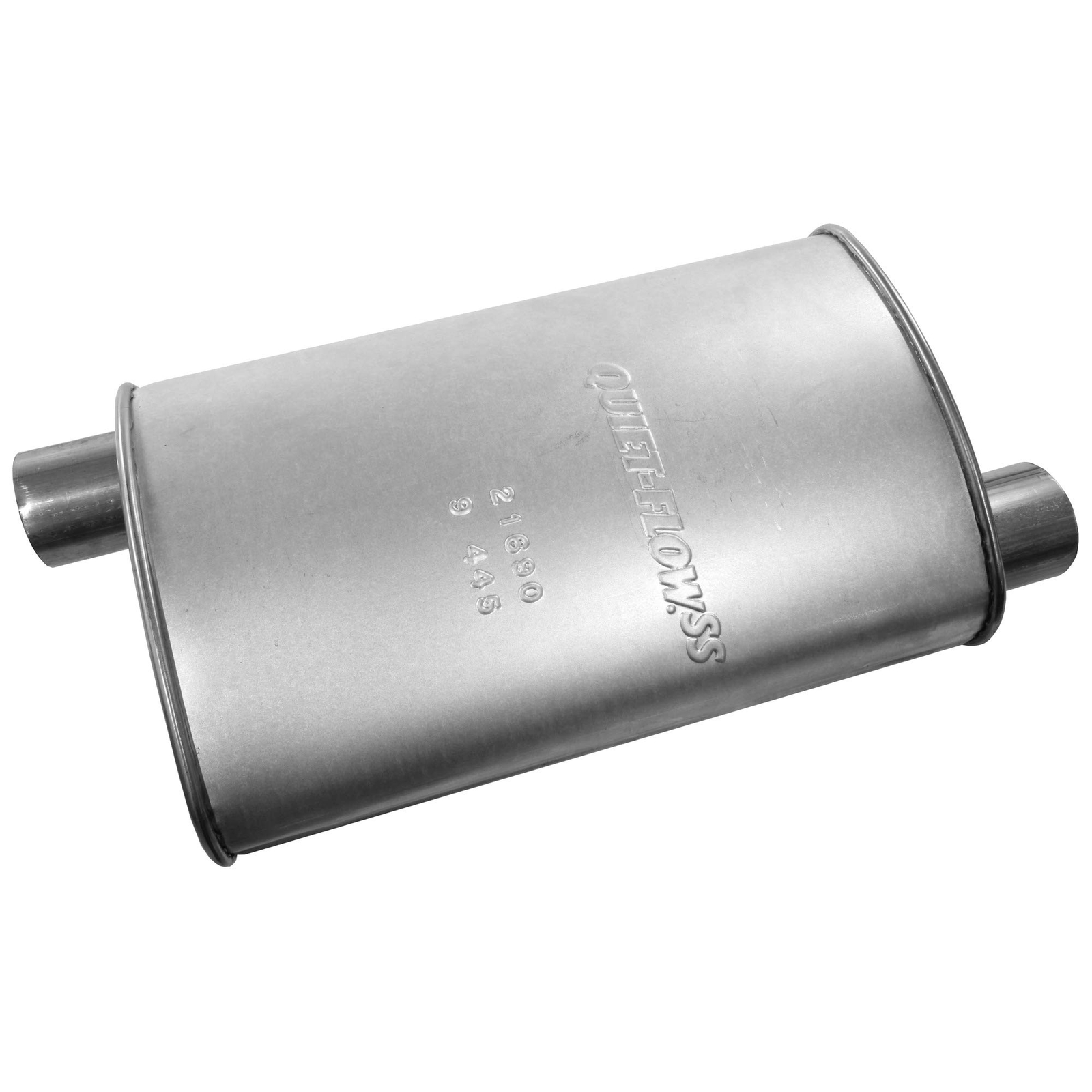 Walker Quiet Flow SS Muffler for 2010-2017 Chevrolet Equinox Stainless Steel