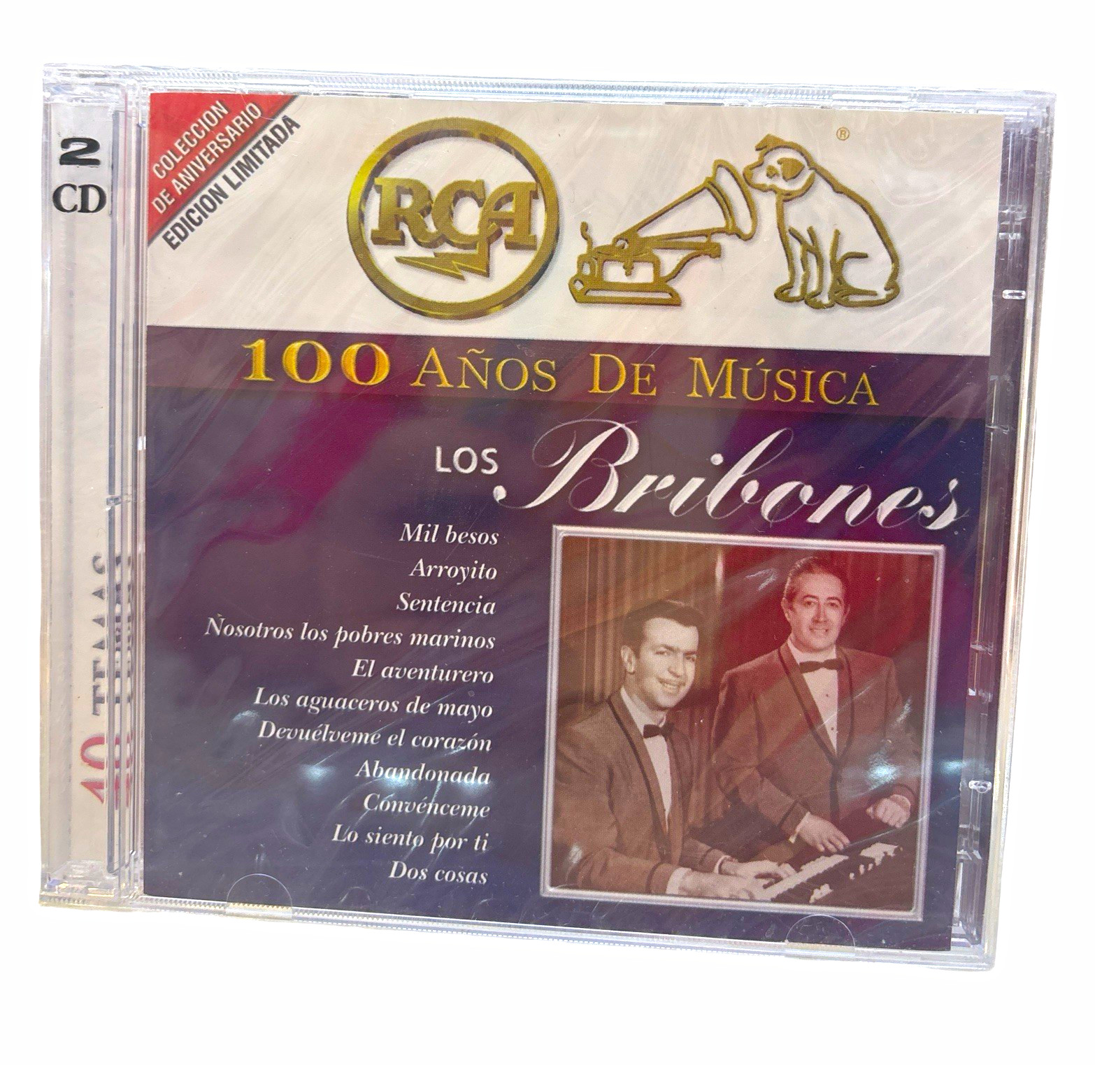 RCA Los Bribones – 100 Años De Música 2CD Compilación Ed. Limitada 2001 RCA Los Bribones – 100 Años De Música 2CD Compilación Ed. Limitada 2001