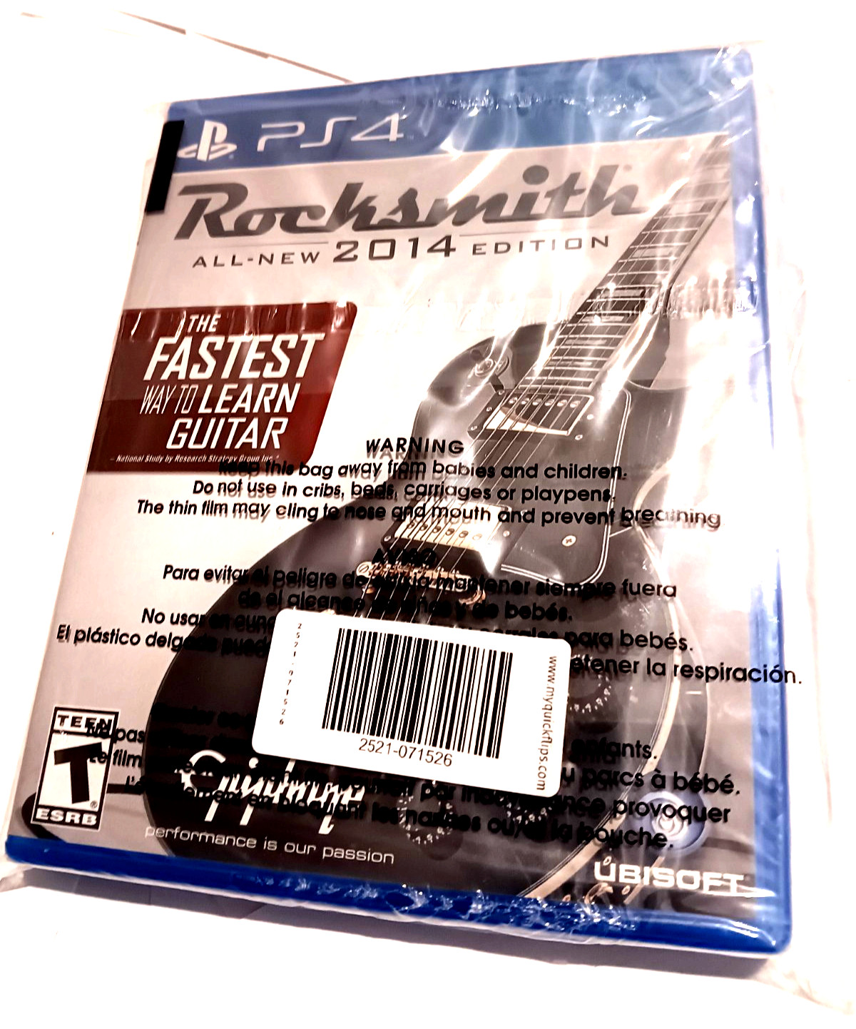 Rocksmith All New 2014 Edition (PS4, Ubisoft) Sealed 2x Brand New