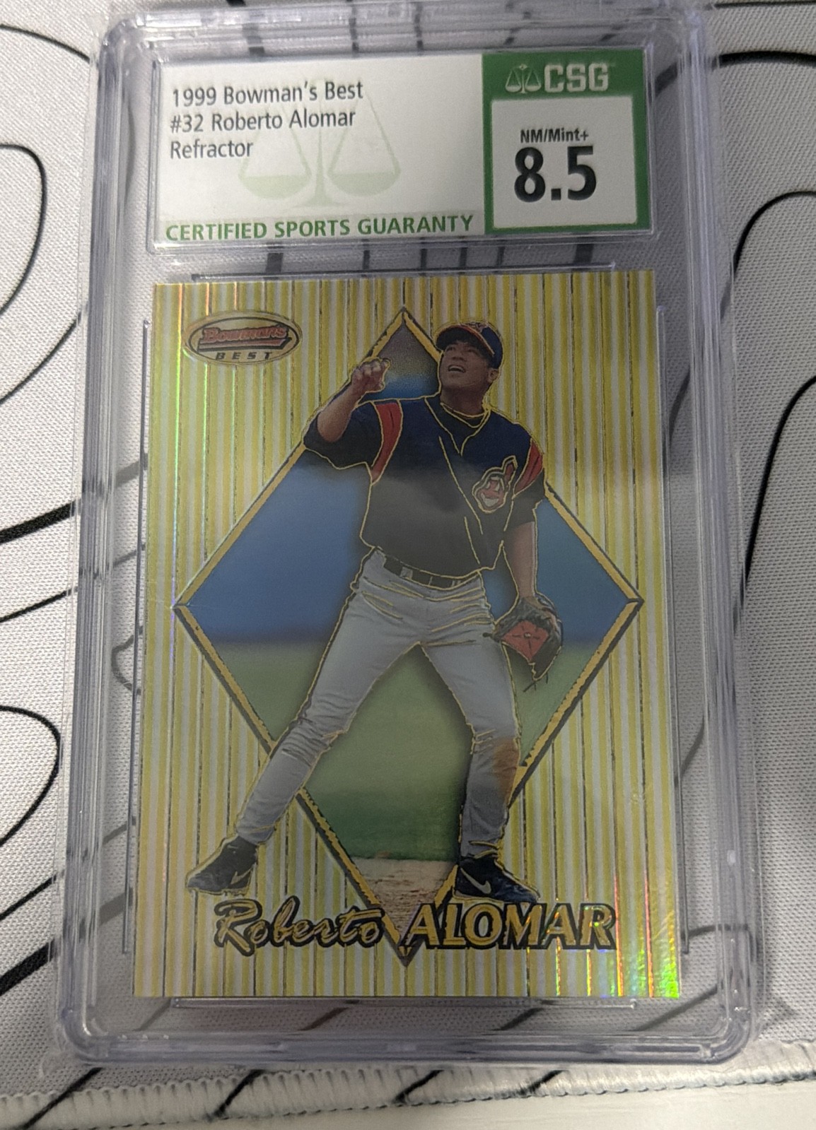 1999 Bowman\'s Best - Roberto Alomar #32 Refractor /400