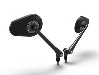 Royal Enfield Tapered Mirrors – Black Royal Enfield Tapered Mirrors – Black