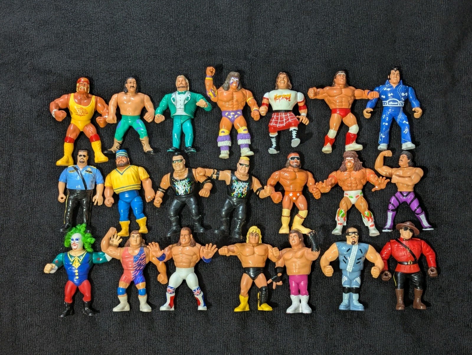 WWF Hasbro Lot - WWE Mattel LJN Titan Sports Vintage Wrestling - 21 Figures WWF Hasbro Lot - WWE Mattel LJN Titan Sports Vintage Wrestling - 21 Figures