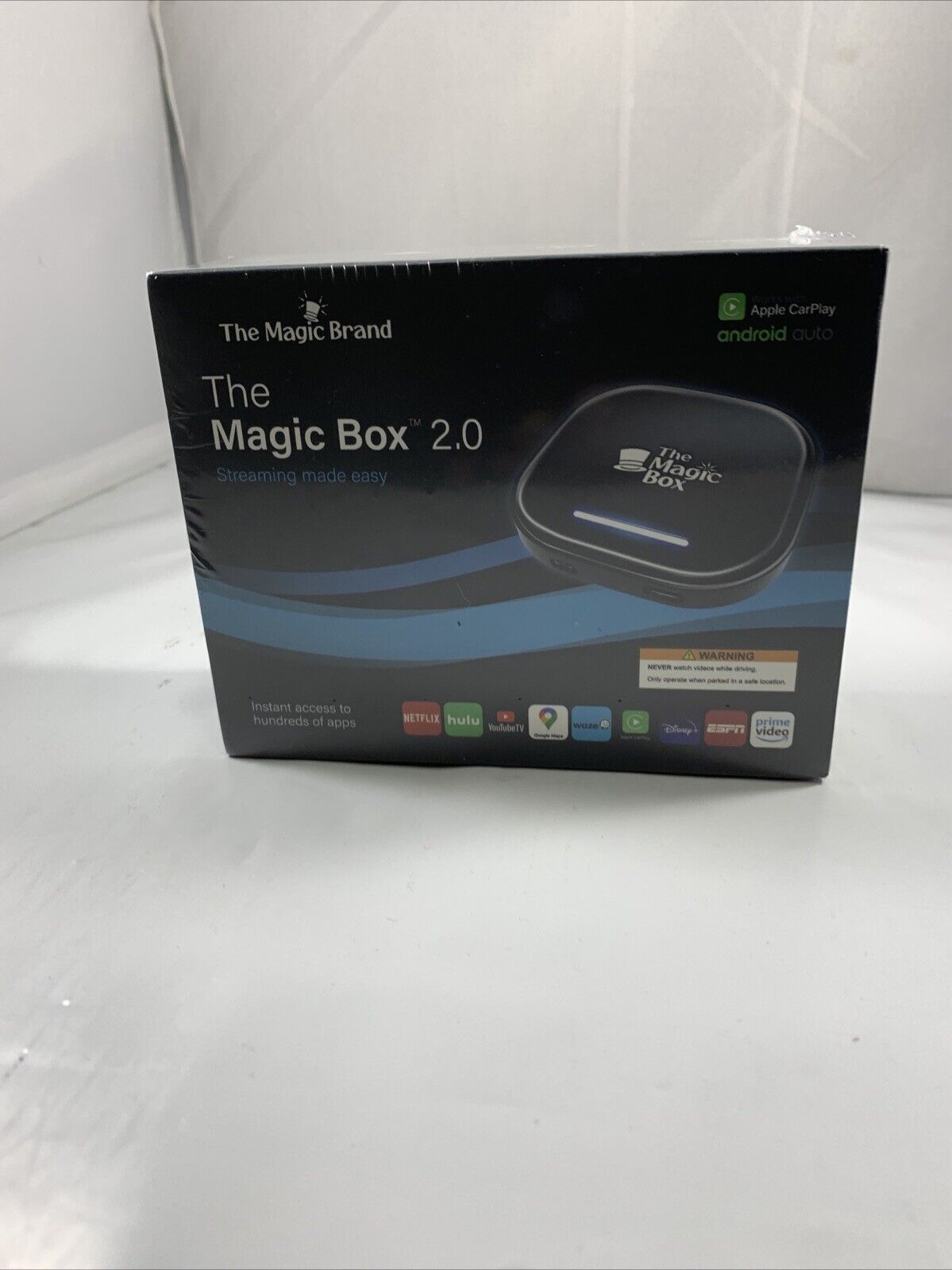 The Magic Box 2.0, Wireless CarPlay/Android Auto Adapter, Wireless Auto