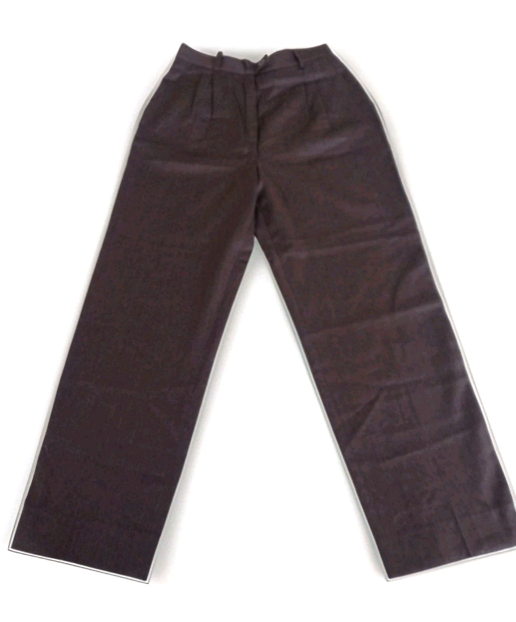 Vtg Max Mara Group MARELLA Brown Pure Wool Tailored Trousers size 42 IT 8 10 UK Vtg Max Mara Group MARELLA Brown Pure Wool Tailored Trousers size 42 IT 8 10 UK