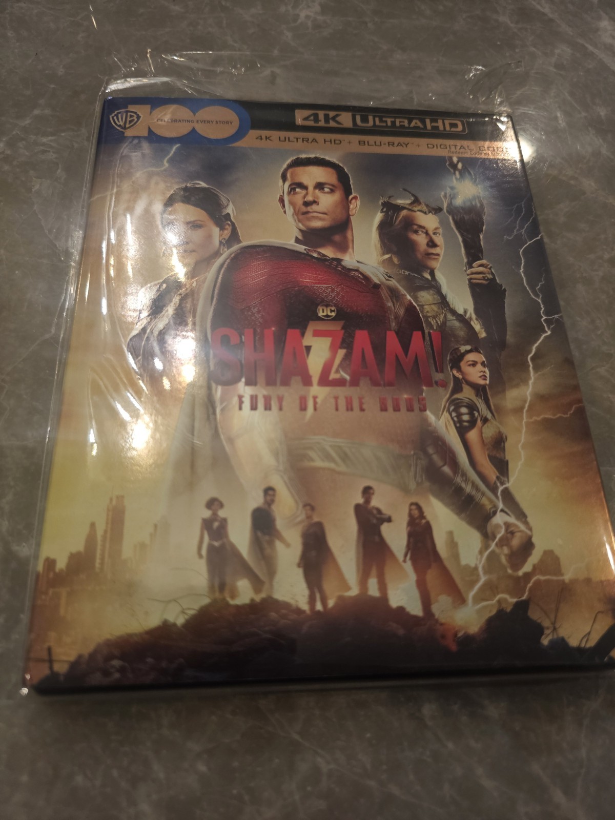 Shazam Fury of the Gods 4K Ultra HD Blu-ray Shazam Fury of the Gods 4K Ultra HD Blu-ray