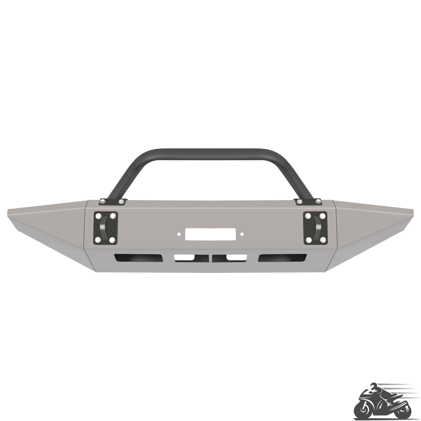 Modular Front Bumper With Bull bar Fit For Ford Full Size Trucks 1987-1991 New