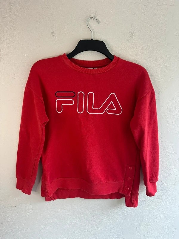 Fila Women’s Red Logo Sweatshirt XXS