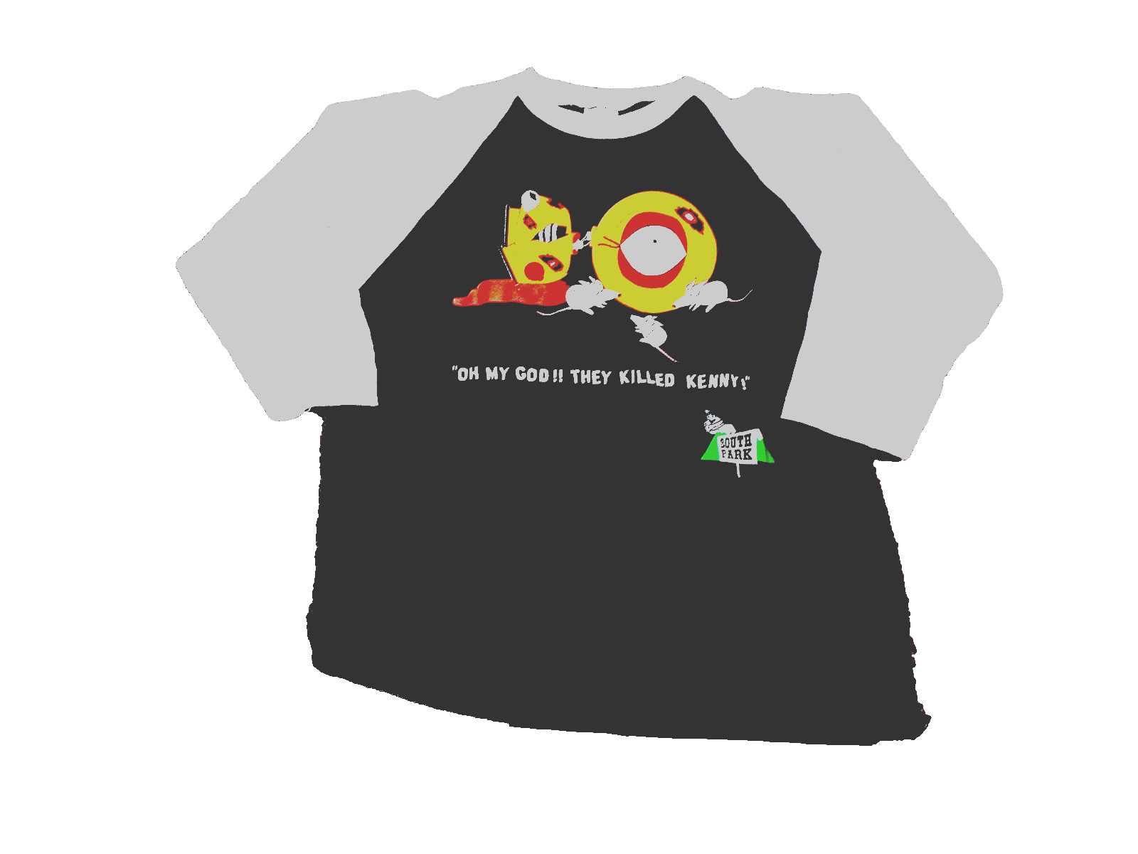 New Vintage South Park Baseball Shirt \ New Vintage South Park Baseball Shirt \