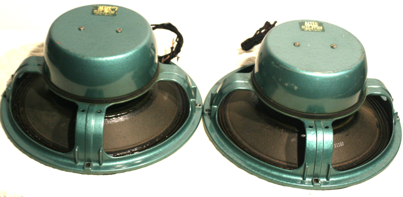 DEFECTIVE Pair of Altec 412C Biflex 8 ohm speakers G3D