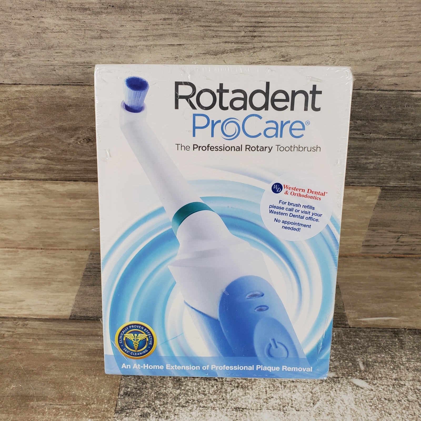 Rotadent ProCare Toothbrush Professional Rotary Brush NEW SEALED