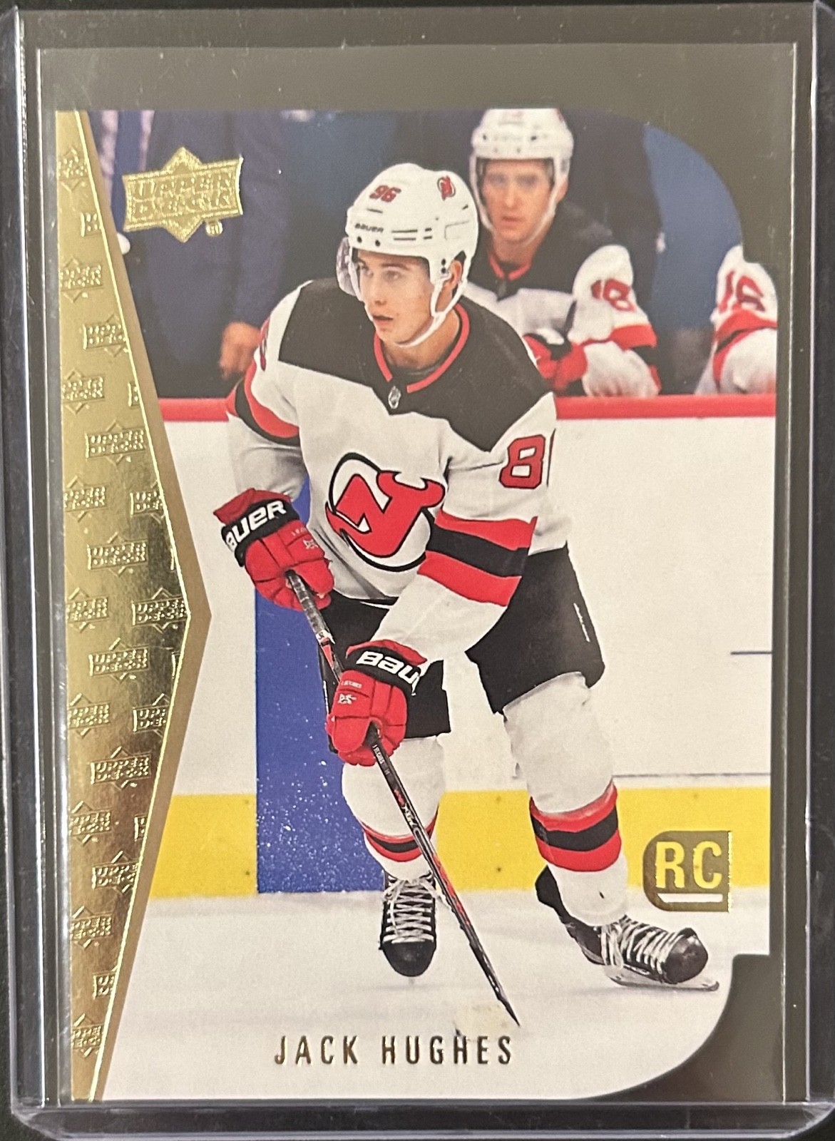 2019-20 Upper Deck - Rookie Tribute Die-Cuts Jack Hughes #11 (RC)