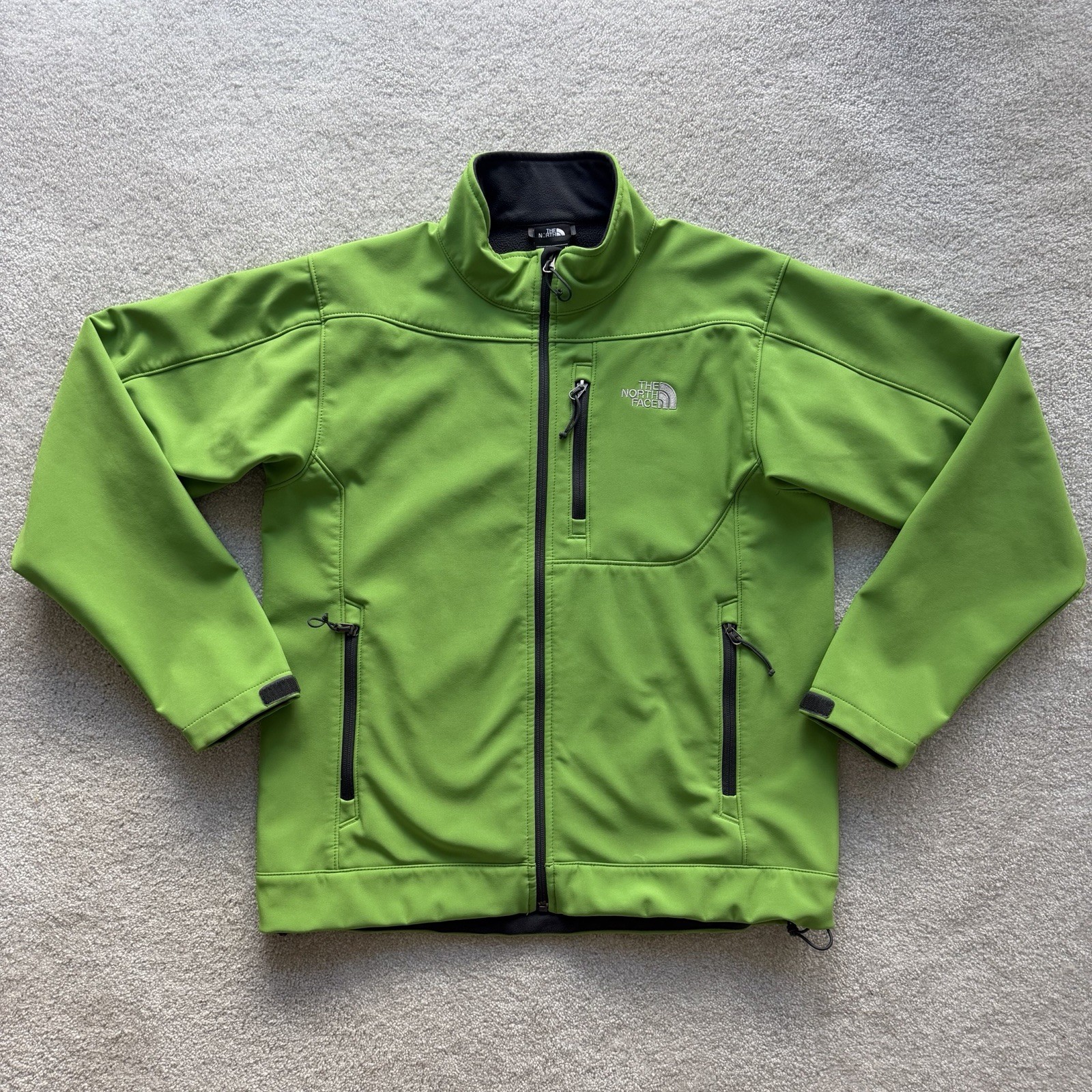 The North Face Jacket Men\'s Canyonwall Medium Green Full Zip Outdoors CE8Z