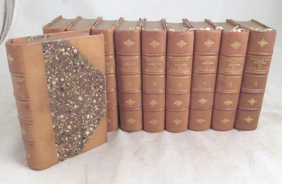 Histoire de Justine ou Les Malheurs de la Vertu [4 volumes]; Histoire de Juliett