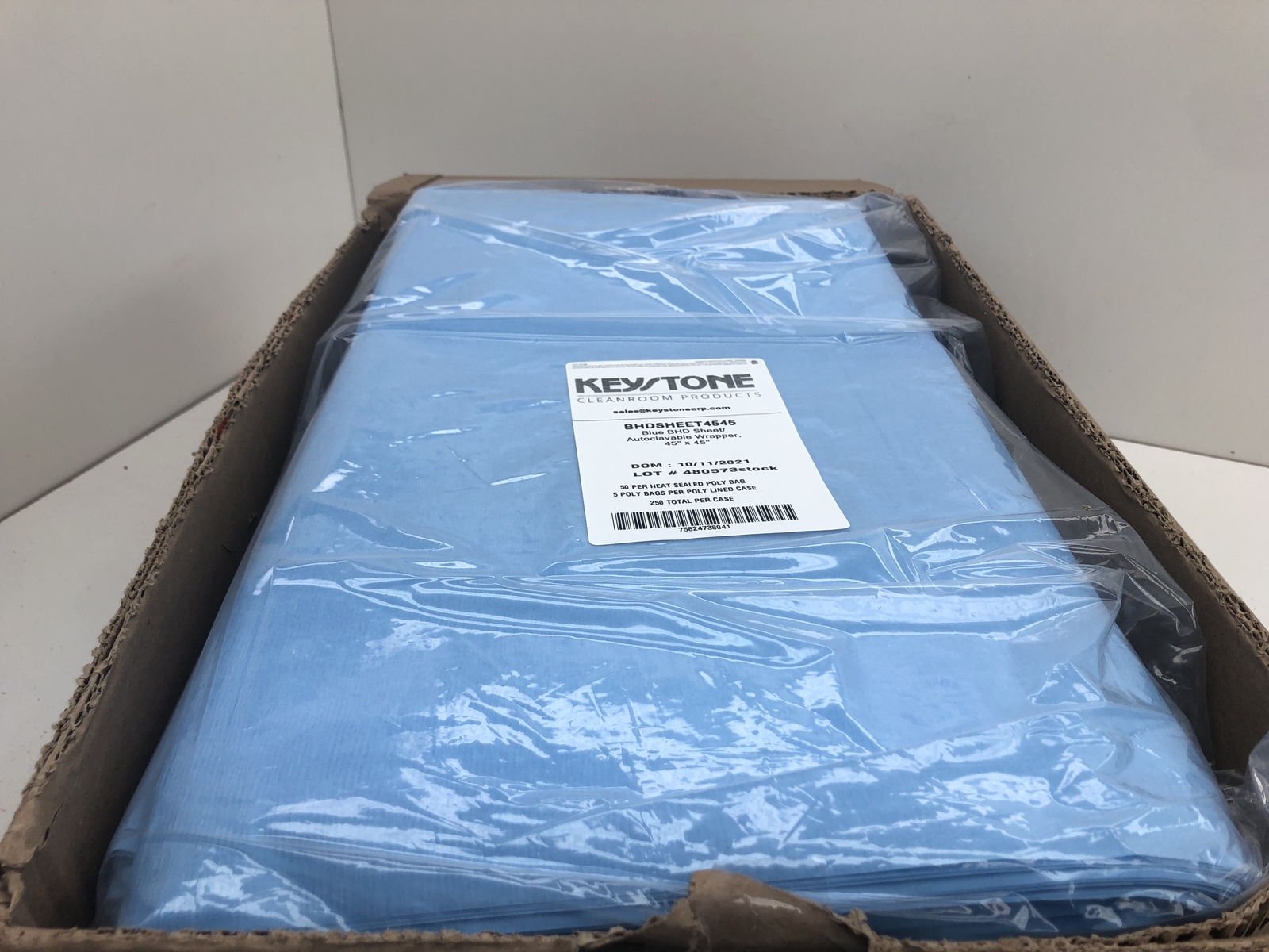 (QTY.3) KEYSTONE 75824738041 BLUE BHD SHEET