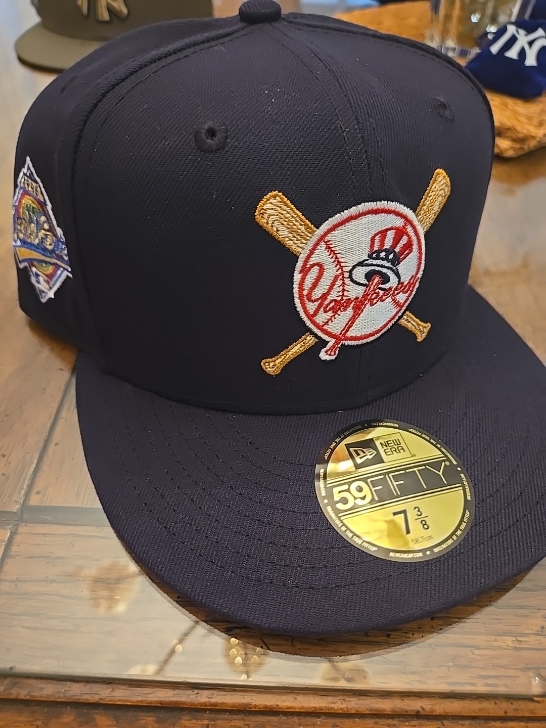 Yankees New Era Fitted Hat, 1996 World Series Spike Lee Inspired Exclusive Yankees New Era Fitted Hat, 1996 World Series Spike Lee Inspired Exclusive