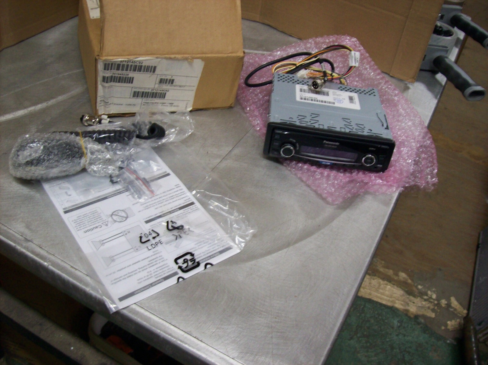Panasonic Genuine OEM International Radio 3712145C92 Panasonic Genuine OEM International Radio 3712145C92