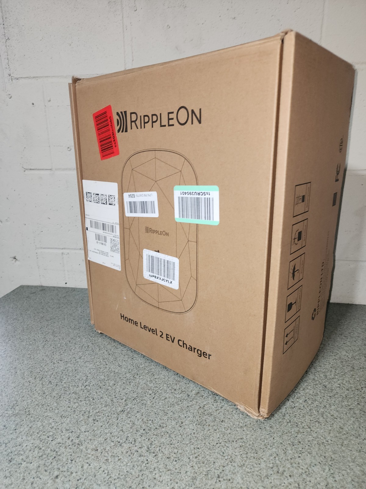 RIPPLEON Level 2 EV Charger 48 Amp ROC002 Hardwired 240V Home Electric Charger
