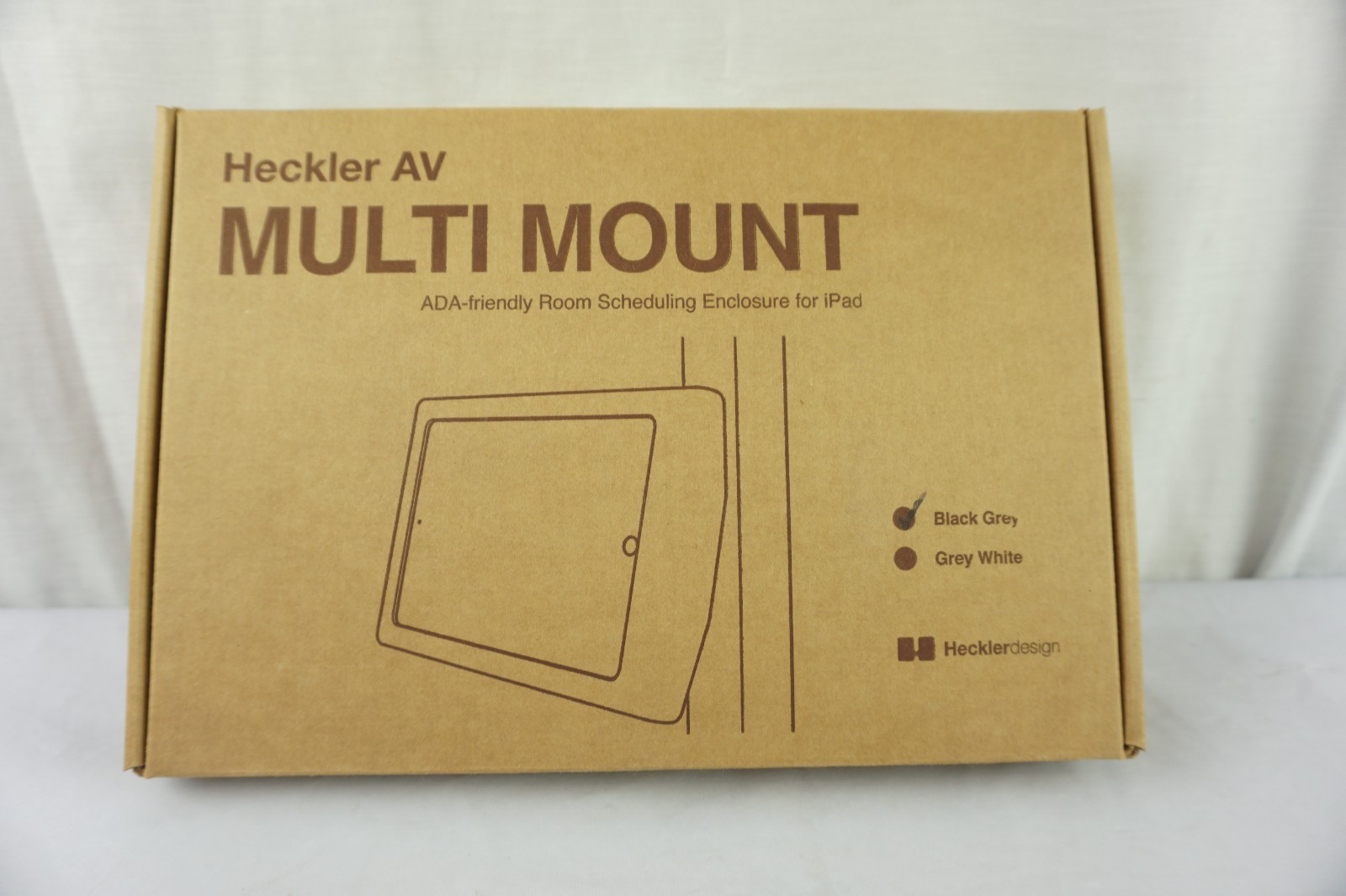 Heckler AV Multi Mount for iPad 9.7-inch H526-BG Black Grey NEW