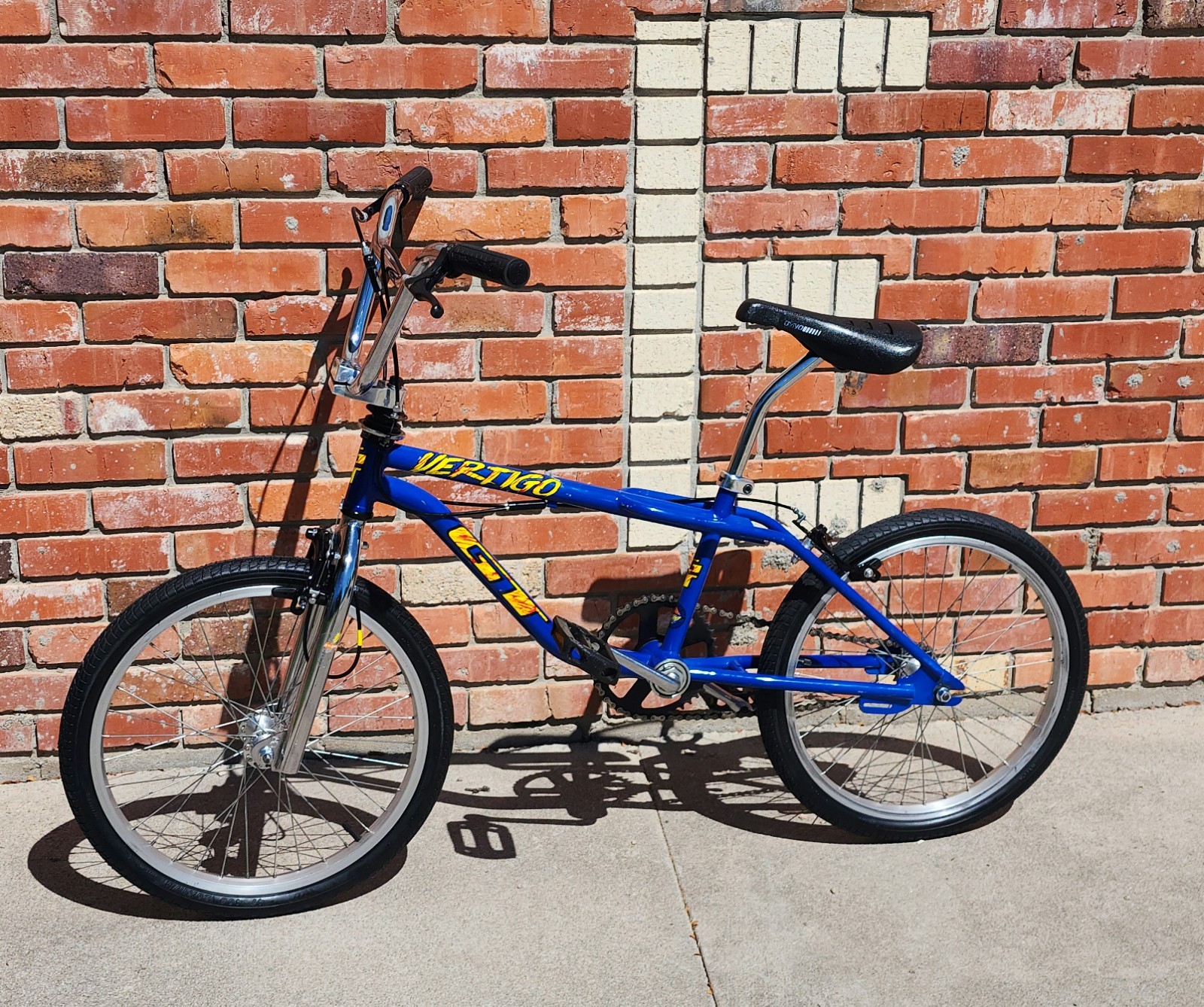 VINTAGE 1993 GT VERTIGO BMX BIKE - ORIGINAL SURVIVOR - NOT RESTORED. 