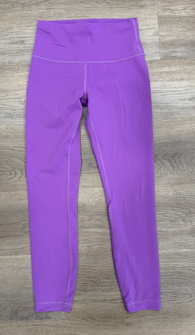 Lululemon Women\'s Wunder Train High-Rise Tight - Magenta- Size 6 - $98 MSRP