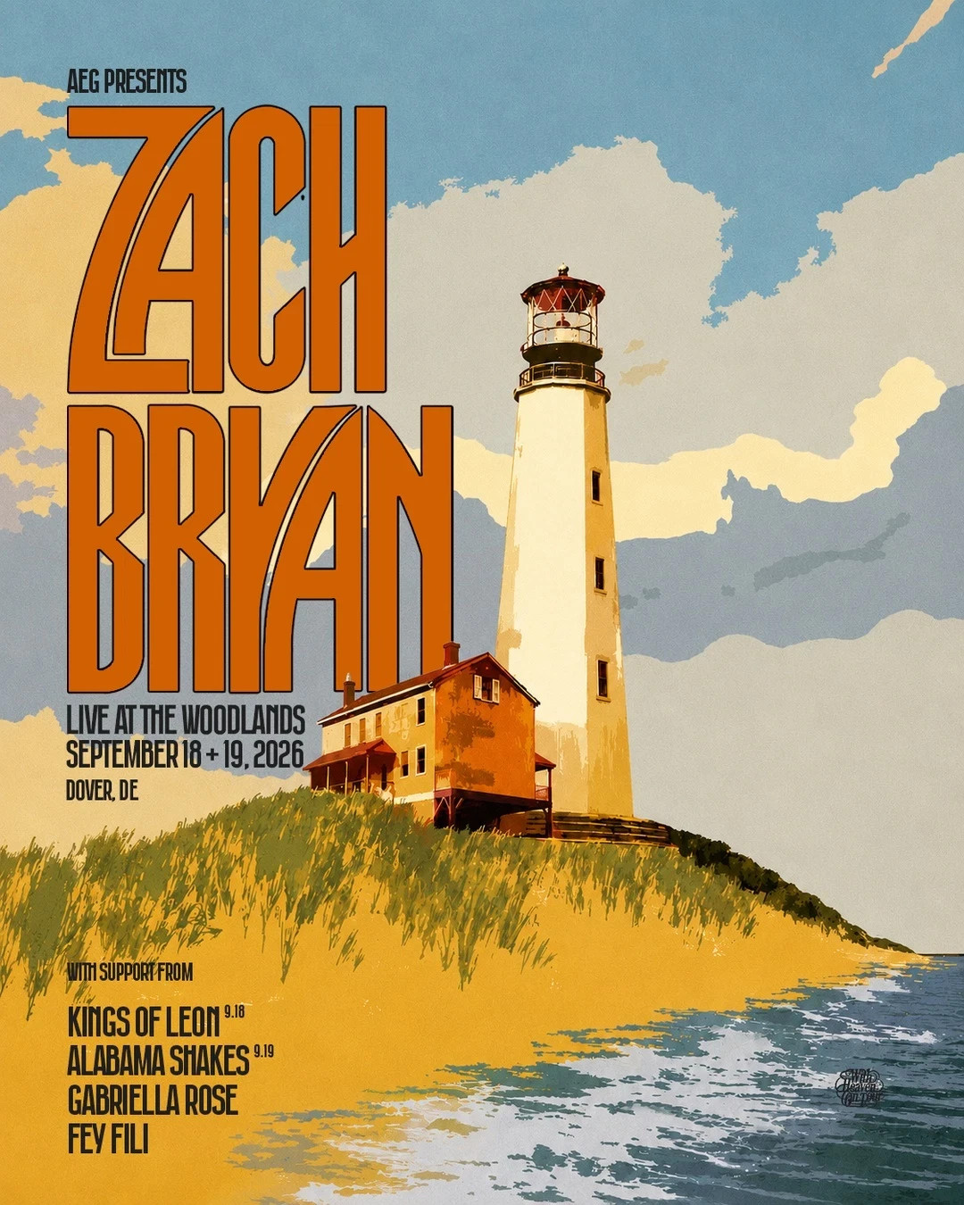 The Monster Mile rocks again Sept. 18–19 with Zach Bryan Poster