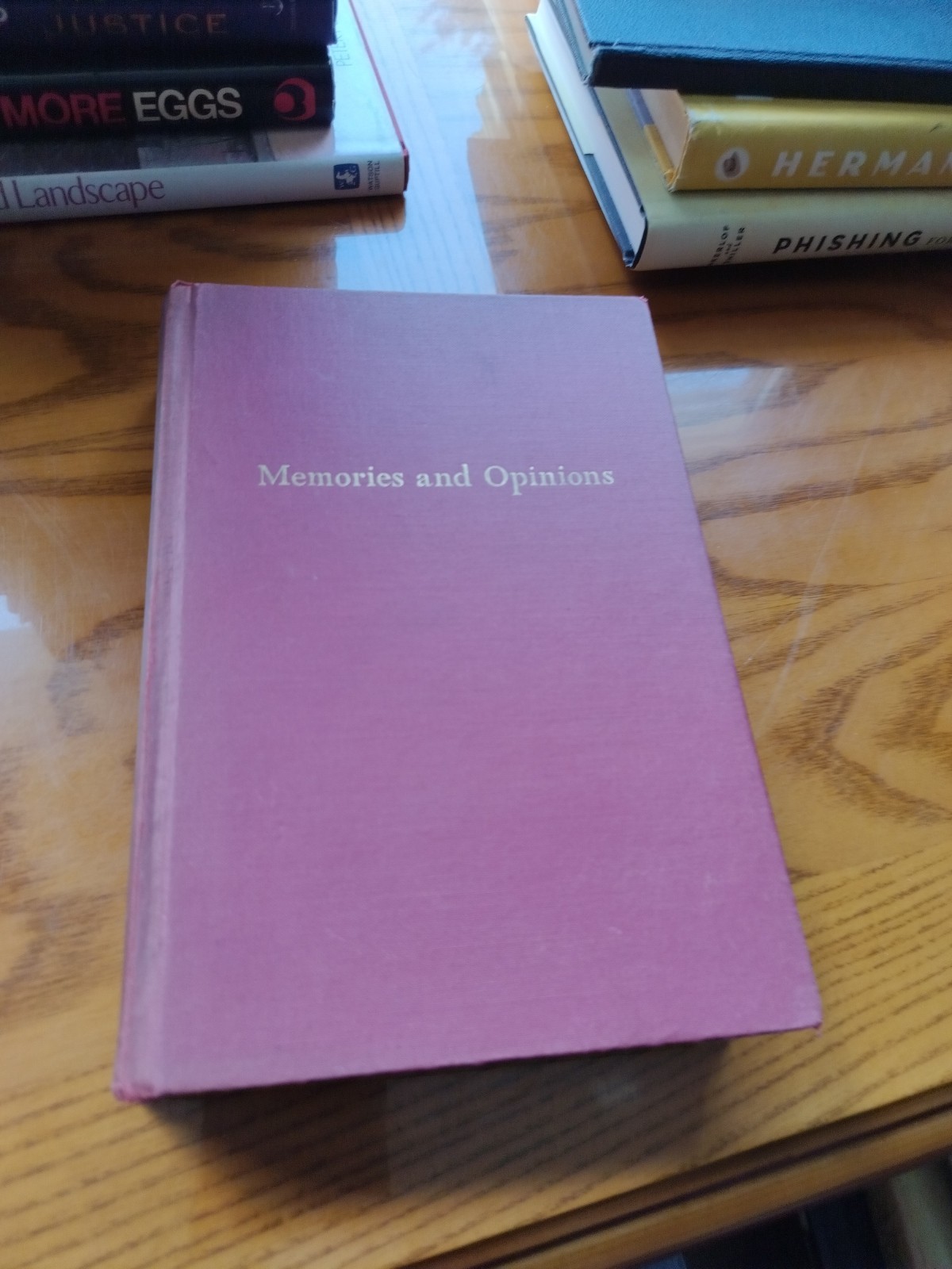 signed, Memories and Opinions, 1942, first edition, Horace D. Taft signed, Memories and Opinions, 1942, first edition, Horace D. Taft