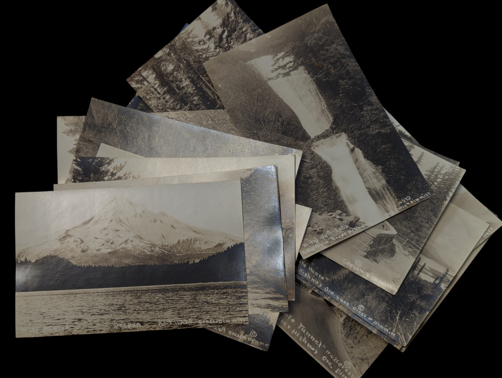 20 RPPC Oregon Columbia Hood River Gorge Highway Waterfalls REAL PHOTO POSTCARDS 20 RPPC Oregon Columbia Hood River Gorge Highway Waterfalls REAL PHOTO POSTCARDS