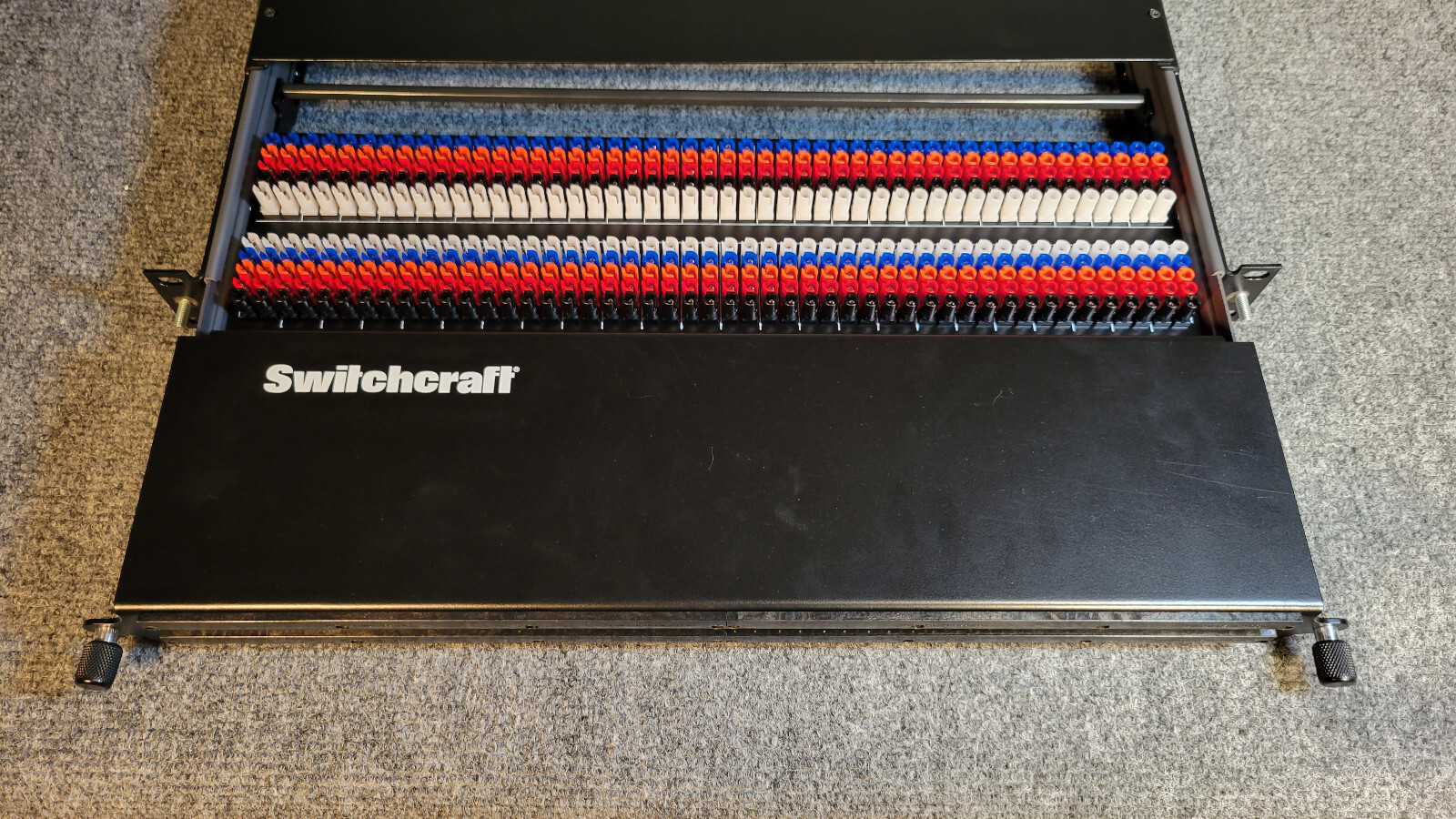 Switchcraft TTPFA96K1NO 1RU, 2X48 Bantam TT Patchbay Switchcraft TTPFA96K1NO 1RU, 2X48 Bantam TT Patchbay