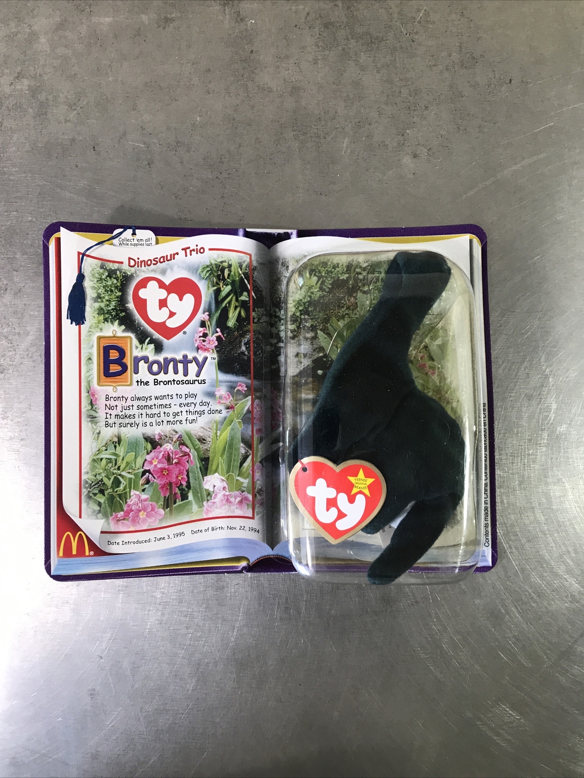 Ty mcdonalds beanie babies Bronty Ty mcdonalds beanie babies Bronty