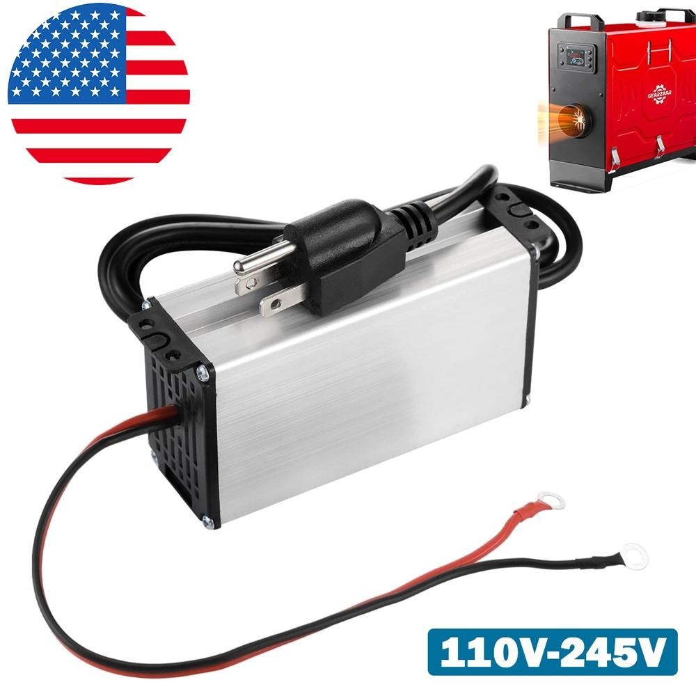 DC 12V /24V to AC 110V Adapter Diesel Air Heater Power Converter US PLUG