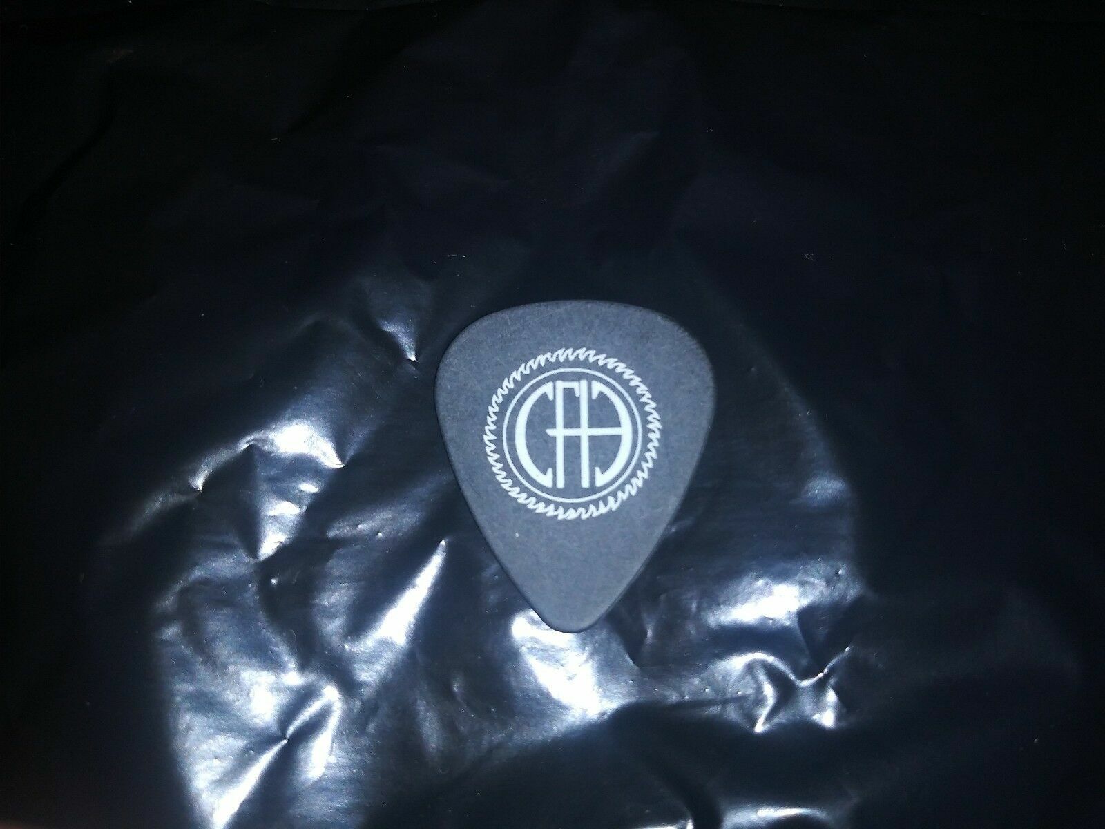PanterA rare Dimebag Darrell CFH Logo & Signature 1994 Concert Tour GUITAR PICK PanterA rare Dimebag Darrell CFH Logo & Signature 1994 Concert Tour GUITAR PICK