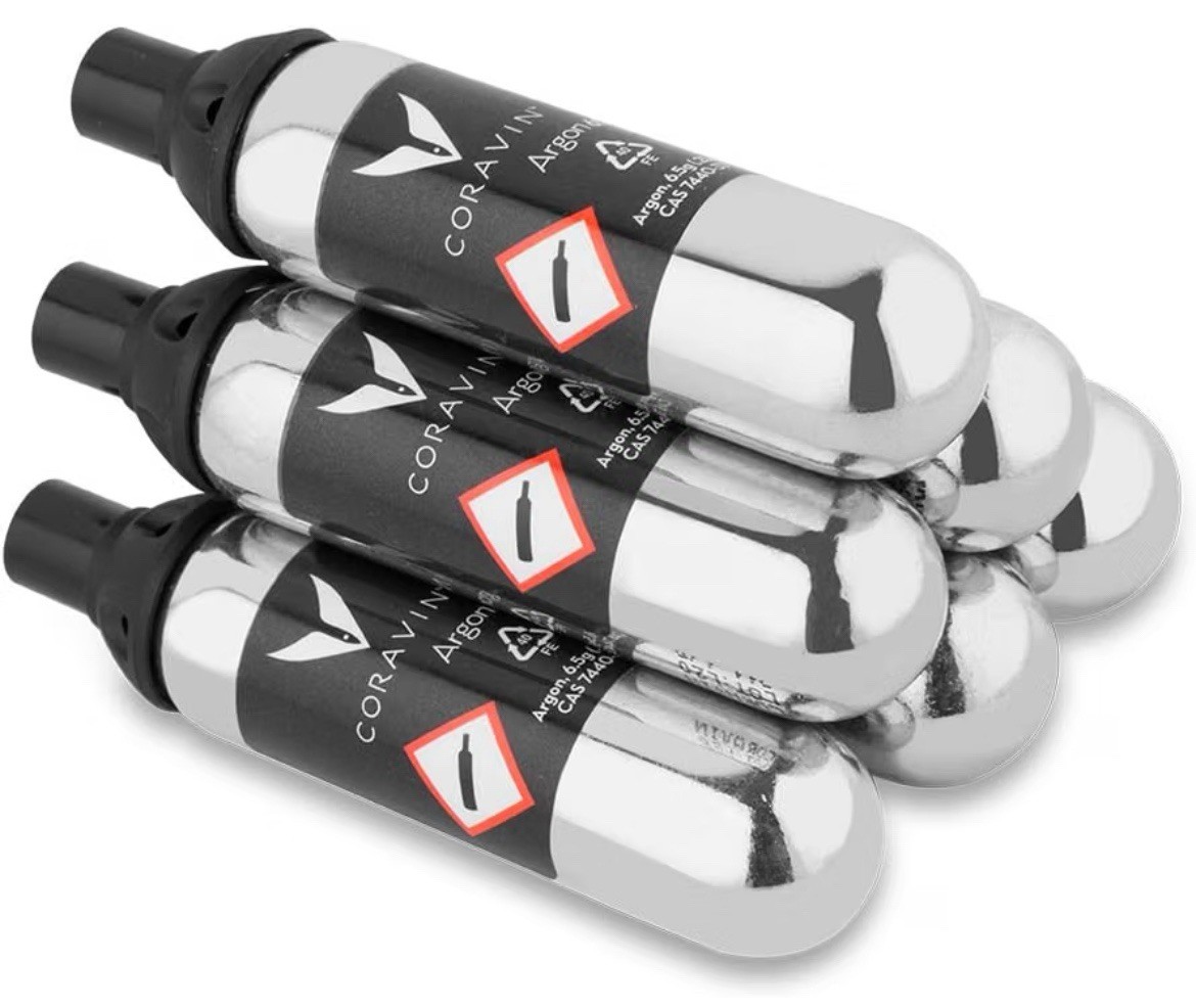 Coravin Argon Gas Capsules (Pack of 6)