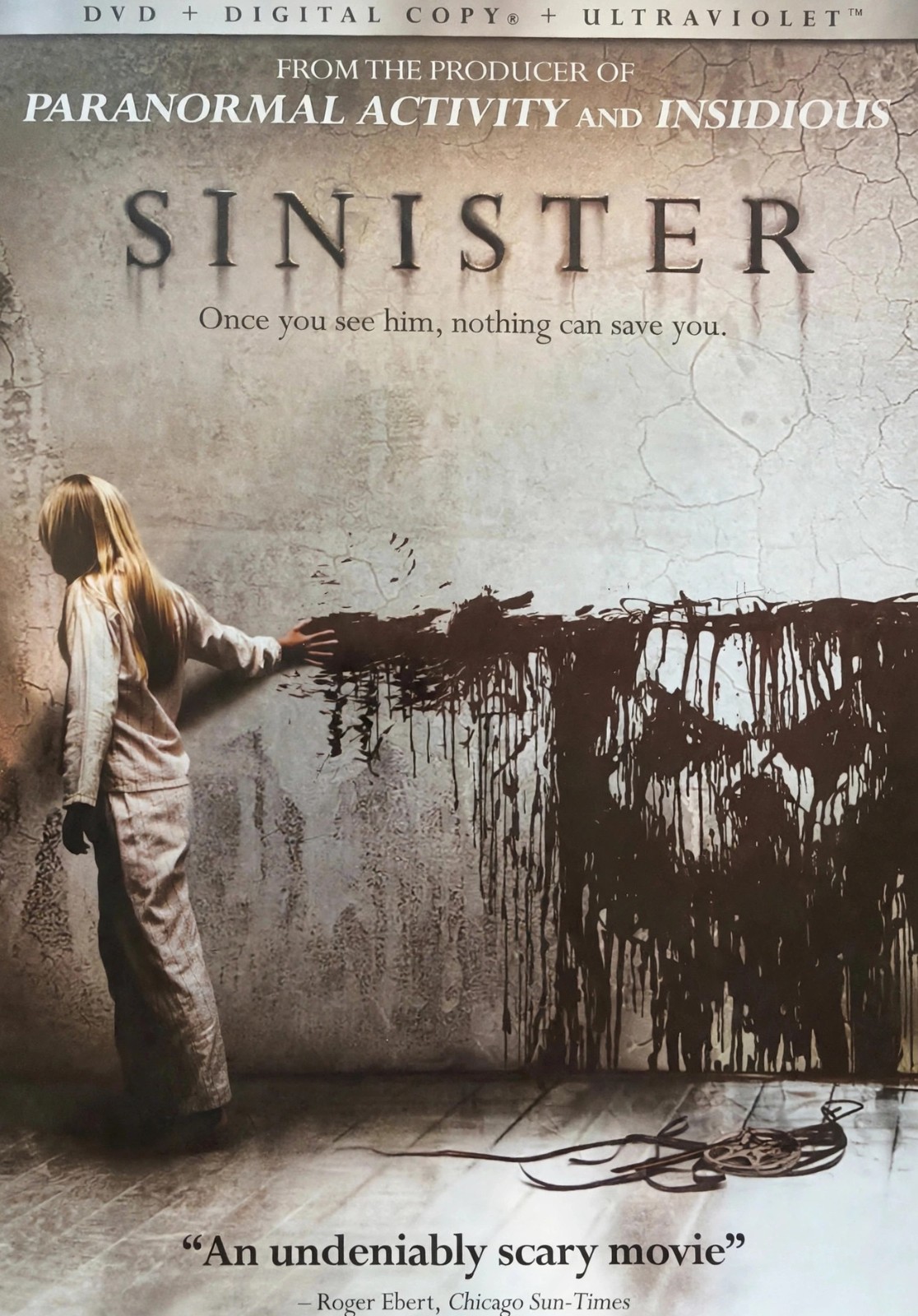 Sinister (FACTORY SEALED) DVD Ethan Hawke Horror Thriller + Slipcover