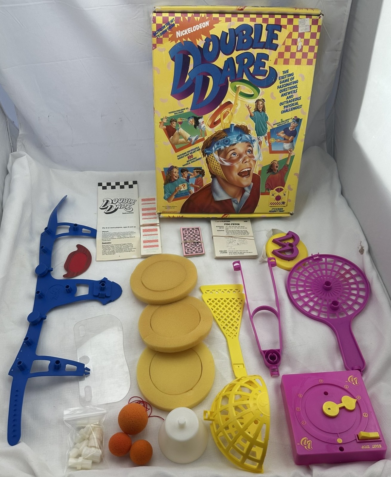 1987 Double Dare Nickelodeon Game by Pressman Complete in Great Condition