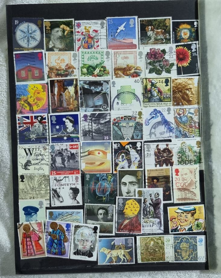 GB Commemorative -Beautiful Stamps 100+