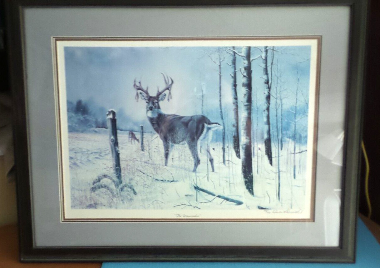 1988 Charles H. Denault Framed Limited Edition Print \