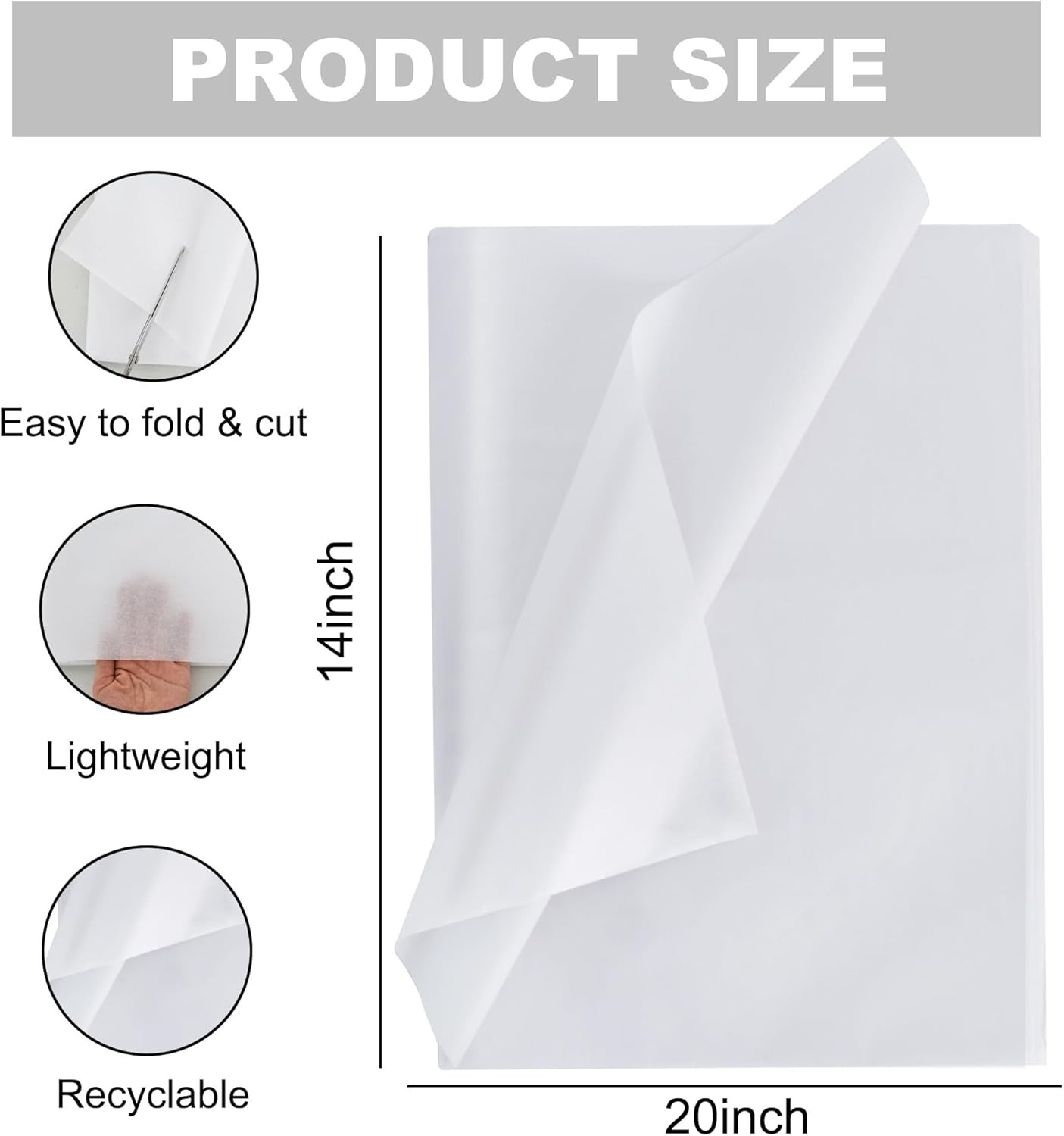 White Tissue Paper 15