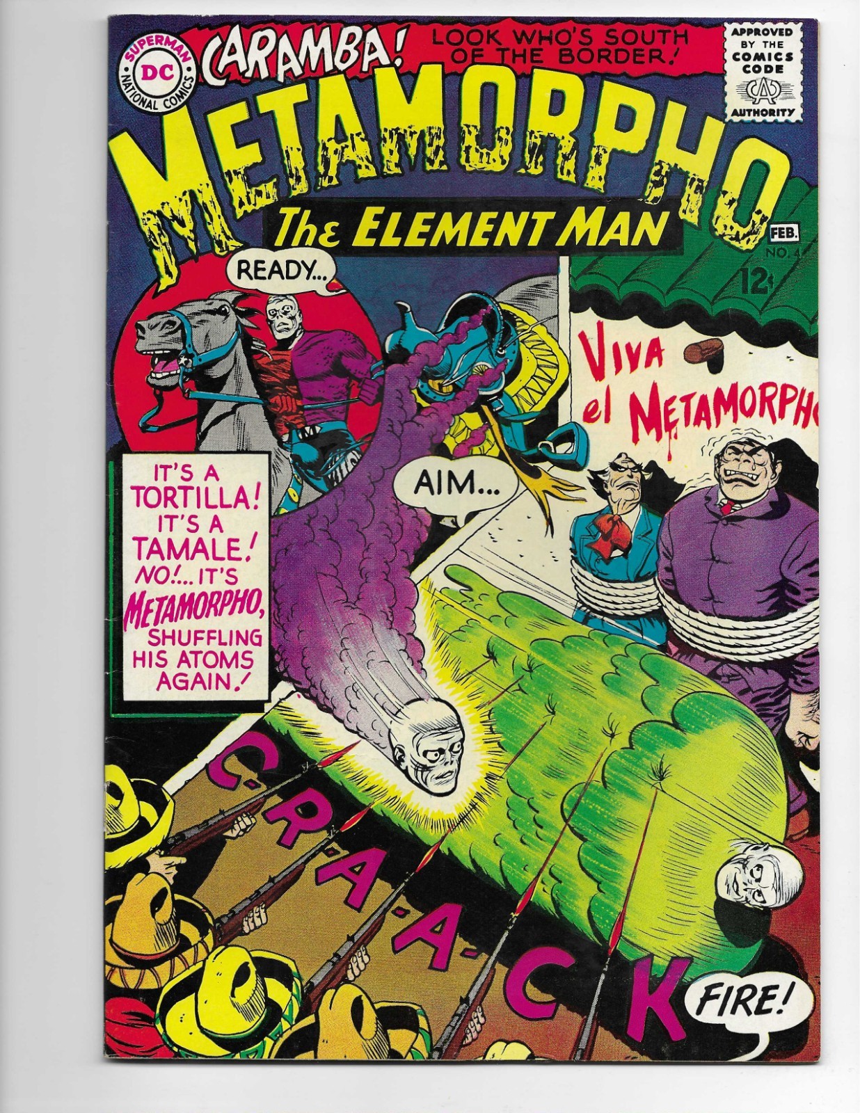Metamorpho 4 1966 DC Comics VF- 7.5 Sapphire Stagg Java Simon Stagg